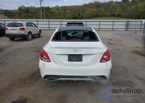 2017 Mercedes-Benz C 300 Sport from USA, damaged, VIN 55SWF4JB4HU218602